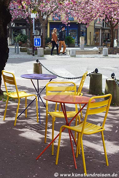 Straßencafé, Rouen
