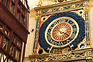 Le Gros-Horloge - Große astronomische Uhr in Rouen
